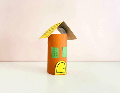 городок из картона своими руками