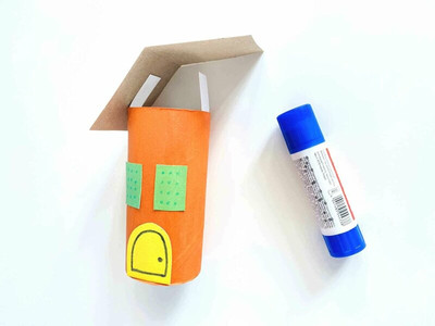 городок из картона своими руками